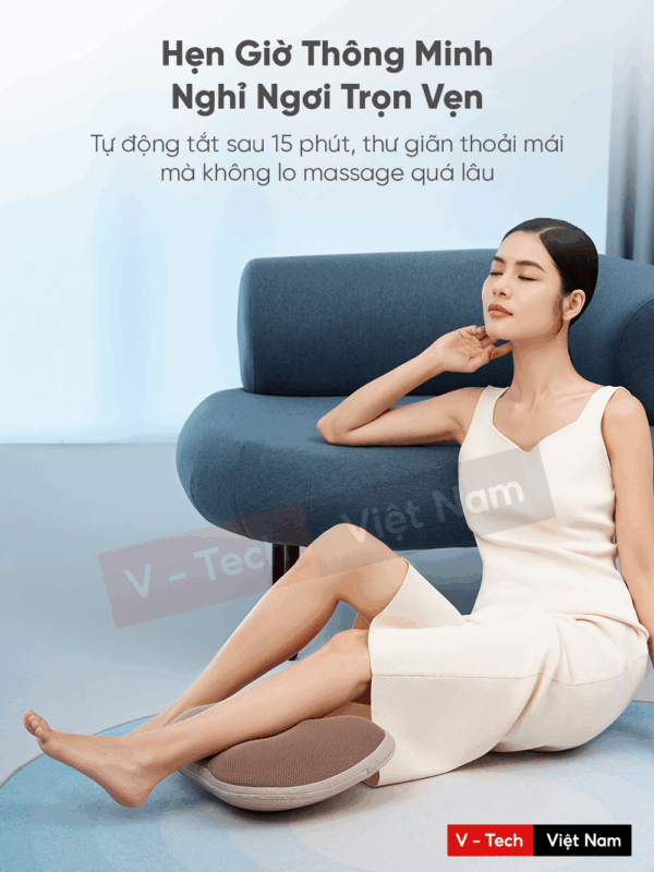 Gối Massage Lưng & Thắt Lưng Breo Back 2