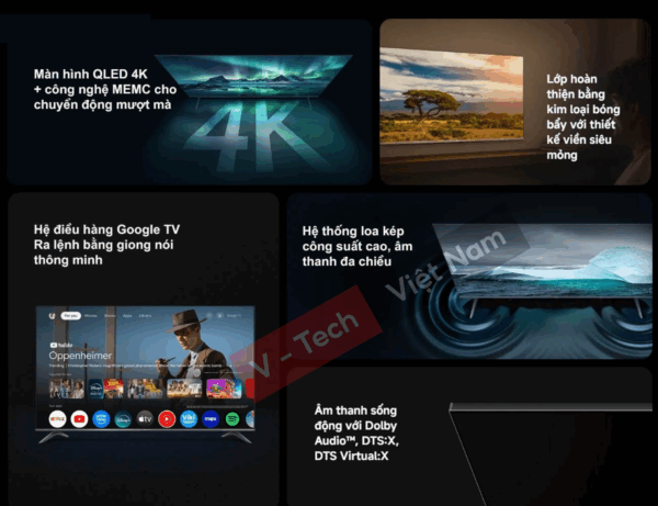 Tivi Xiaomi 65 inch A Google TV 2026 – Bản Quốc Tế