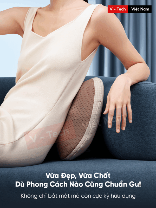 Gối Massage Lưng & Thắt Lưng Breo Back 2