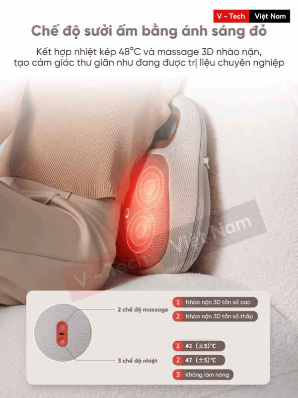 Gối Massage Breo Back Lite