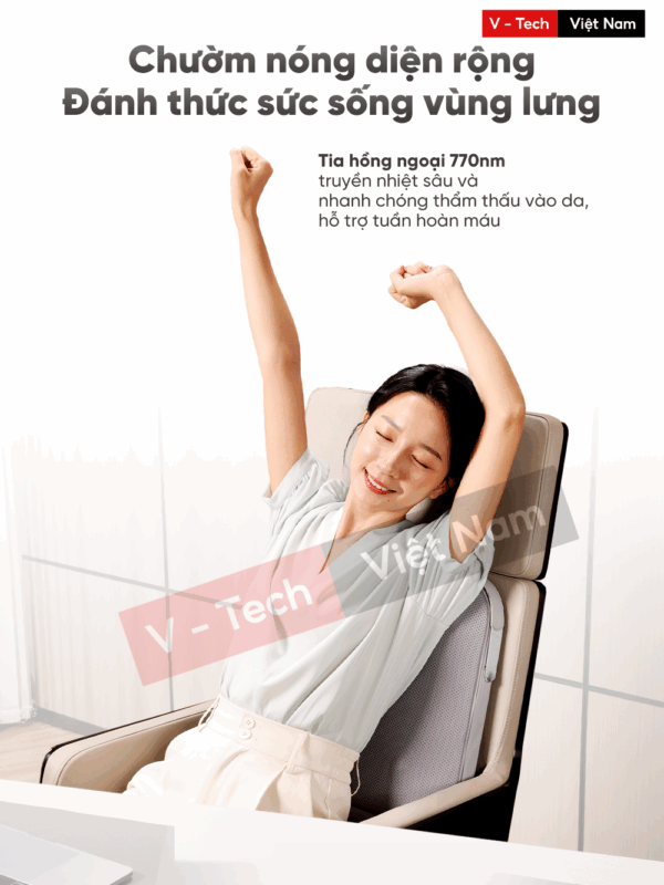 Máy Massage Lưng Breo Back 5