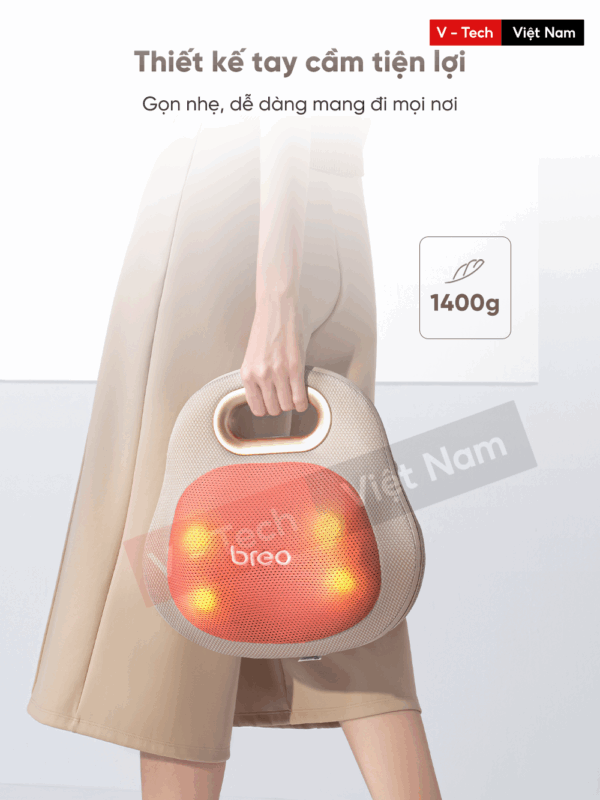 Gối Massage Breo Back Lite
