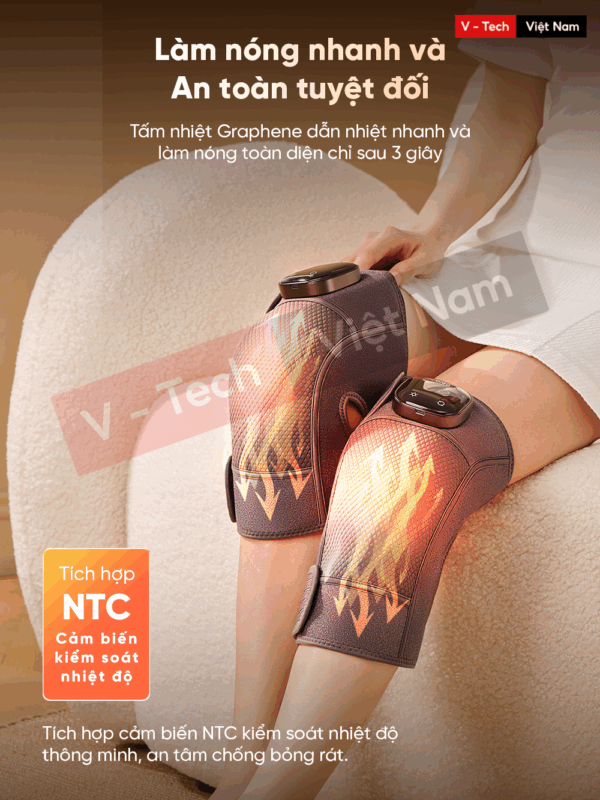 Máy Massage Đầu Gối Breo X2