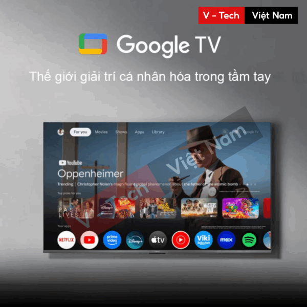Tivi Xiaomi 65 inch A Google TV 2026 – Bản Quốc Tế