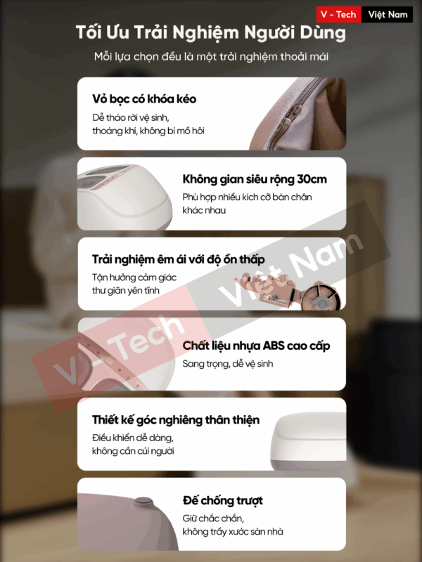 Máy Massage Chân Breo Foot 3