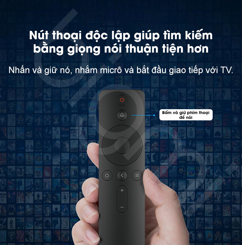 Điều khiển tivi Xiaomi nội địa 12 Dieu khien Bluetooth Tivi Xiaomi noi dia bigmivn 3