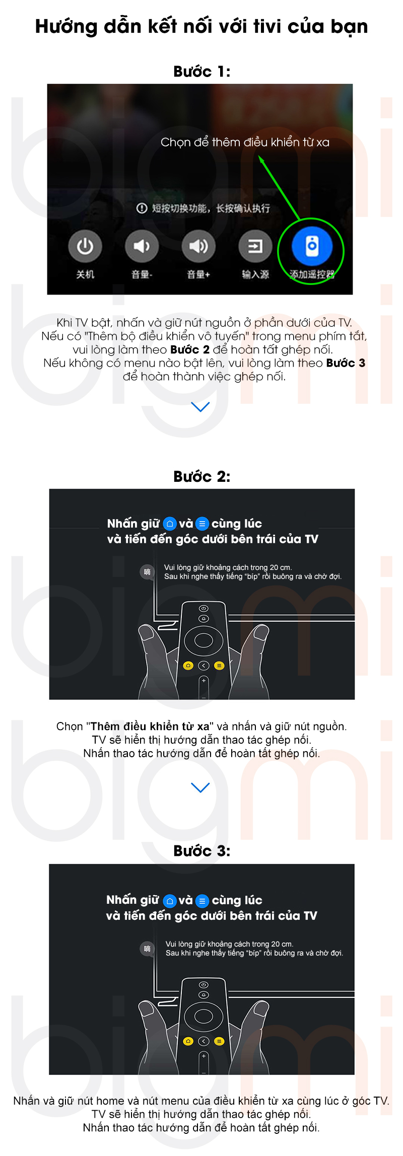 Điều khiển tivi Xiaomi nội địa 13 Dieu khien Bluetooth Tivi Xiaomi noi dia bigmivn 4