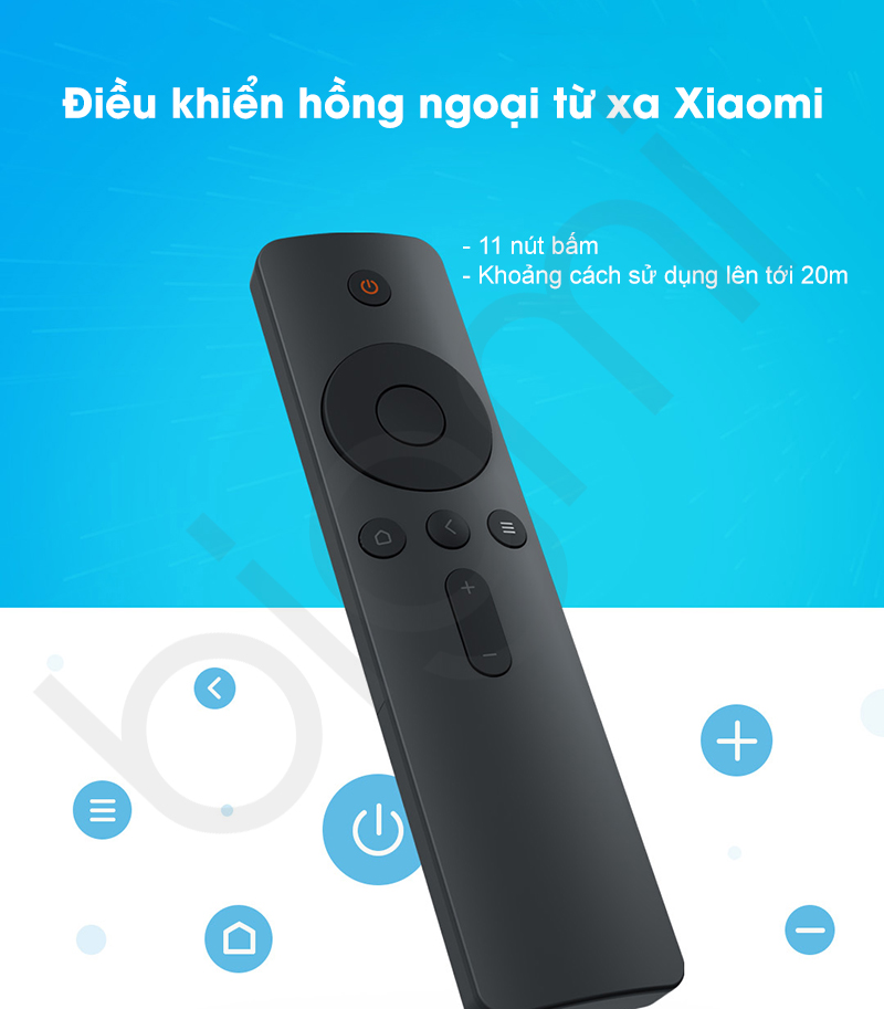 Điều khiển tivi Xiaomi nội địa 14 Dieu khien Hong ngoai tivi Xiaomi noi dia 3