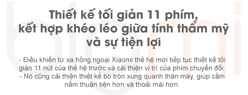 Điều khiển tivi Xiaomi nội địa 15 Dieu khien Hong ngoai tivi Xiaomi noi dia 4