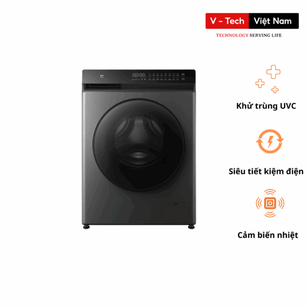 Máy Sấy Quần Áo Xiaomi Mijia Heat Pumb H100MJ102S Titanium 10KG