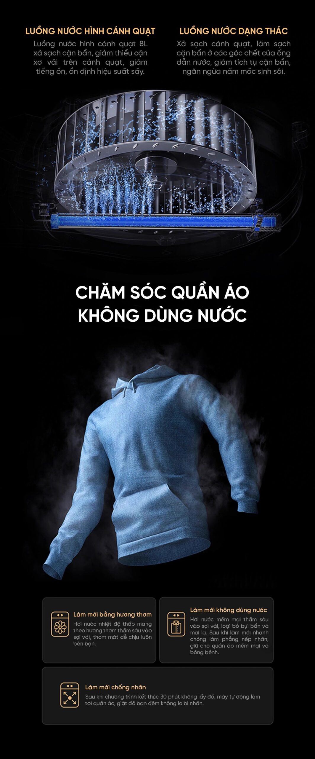 Máy giặt sấy Xiaomi Mijia MJ303 Pro Giặt 12kg , Sấy 9kg