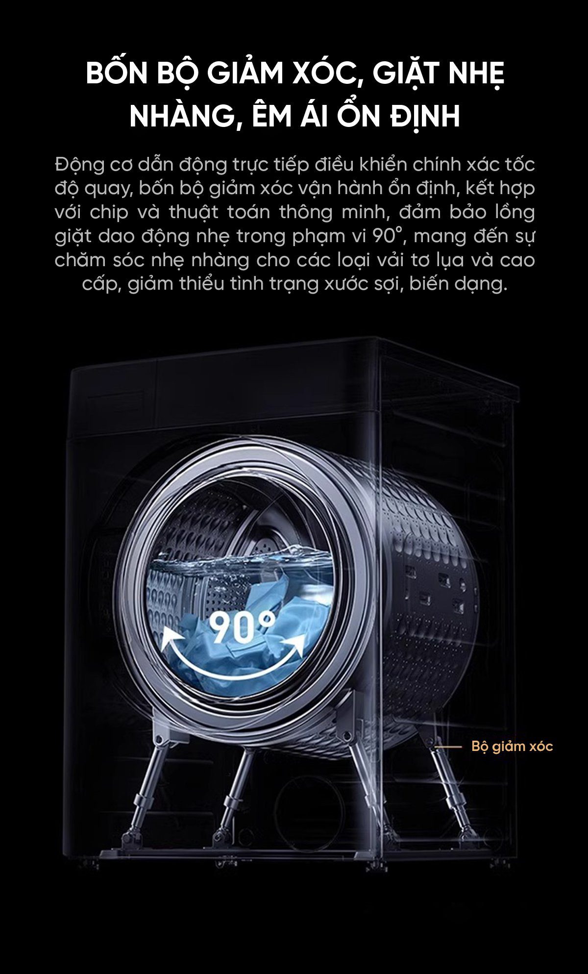 Máy giặt sấy Xiaomi Mijia MJ303 Pro Giặt 12kg , Sấy 9kg