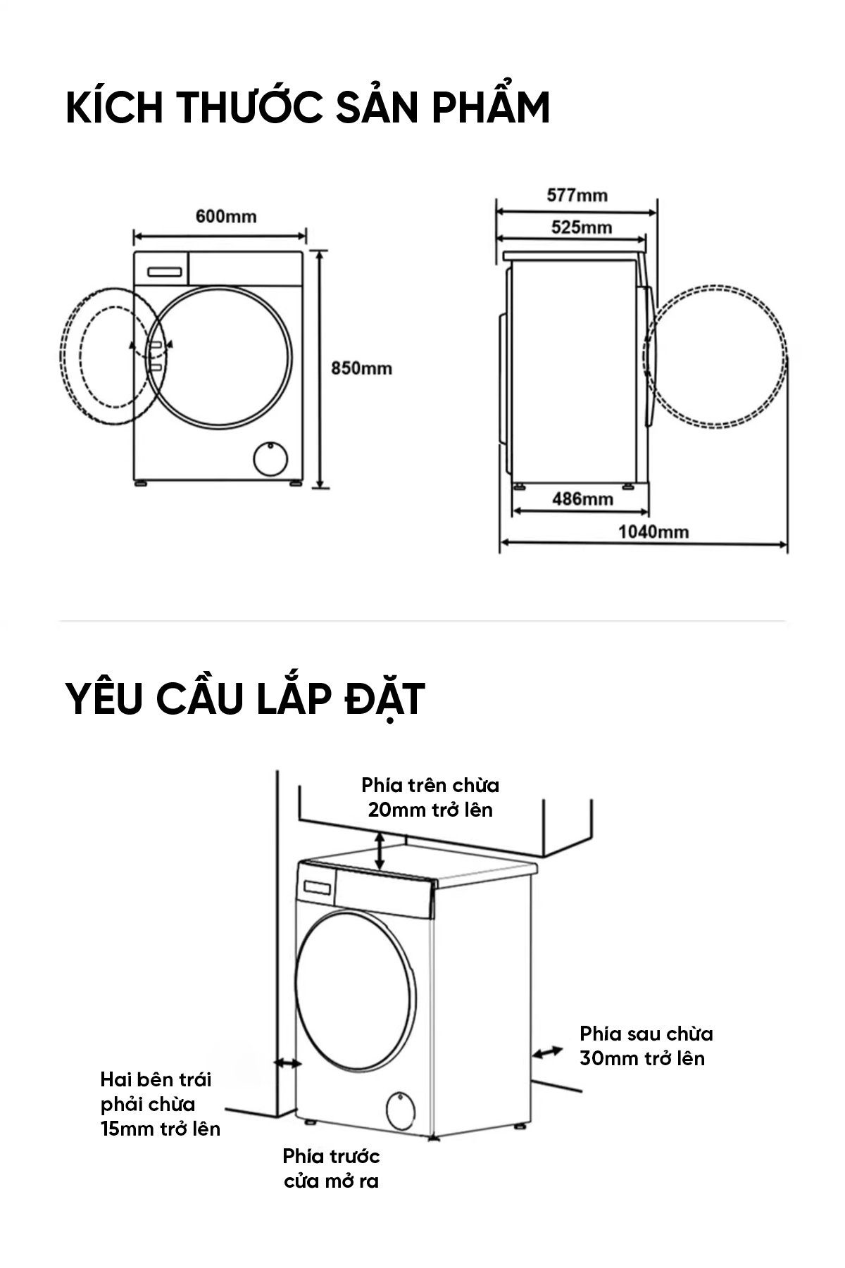 Máy giặt sấy Xiaomi Mijia MJ303 Pro Giặt 12kg , Sấy 9kg