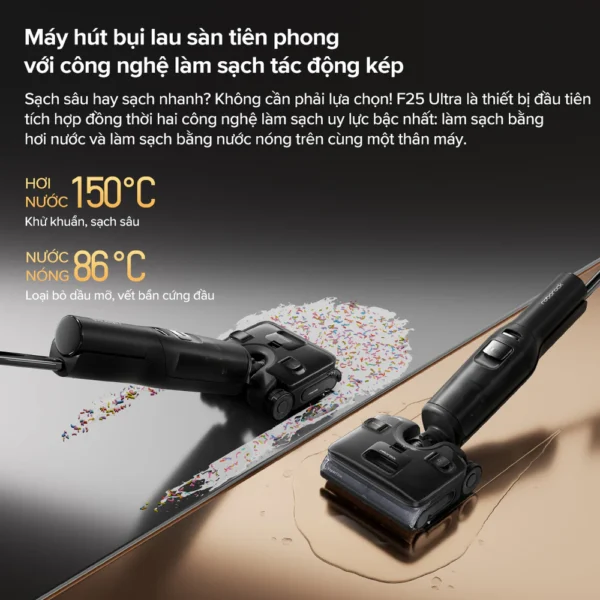 Máy hút bụi cầm tay không dây Roborock F25 Ultra