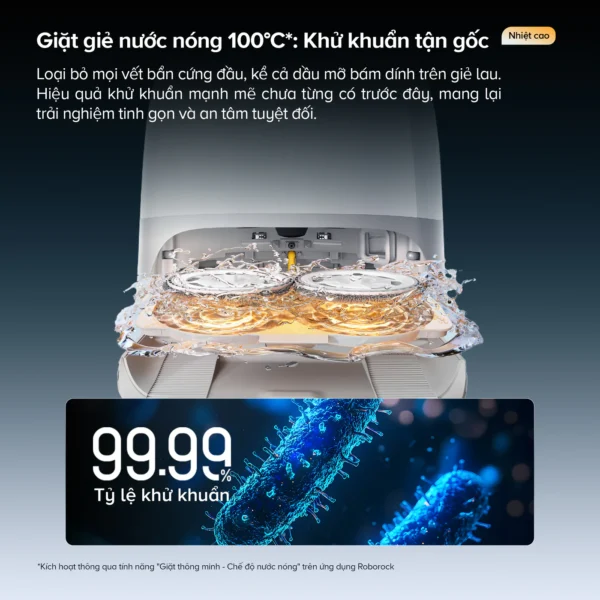 Robot Hút Bụi Lau Nhà Roborock Qrevo Curv 2 Pro