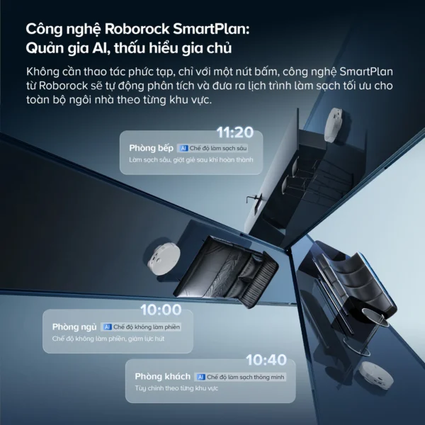 Robot Hút Bụi Lau Nhà Roborock Qrevo Curv 2 Pro