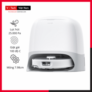 Robot Hút Bụi Lau Nhà Roborock Qrevo Curv 2 Pro