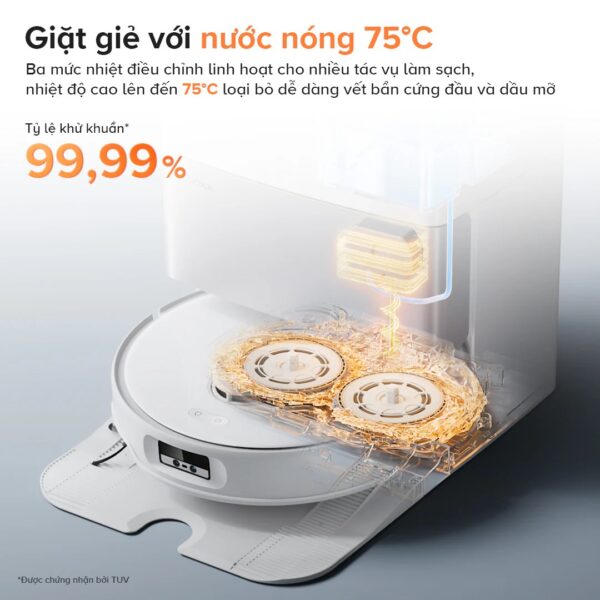 Robot hút bụi Roborock Q Revo Edge 5V1