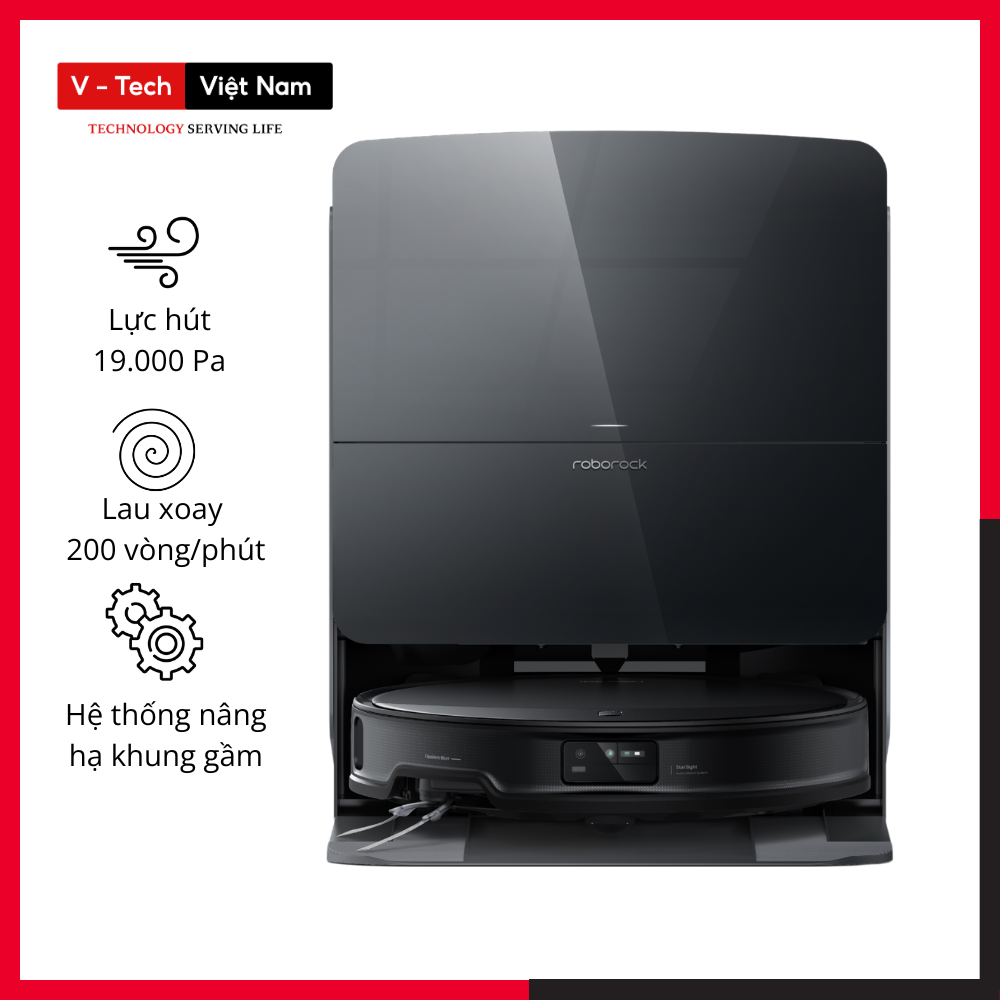 Robot hút bụi Roborock Saros 10R