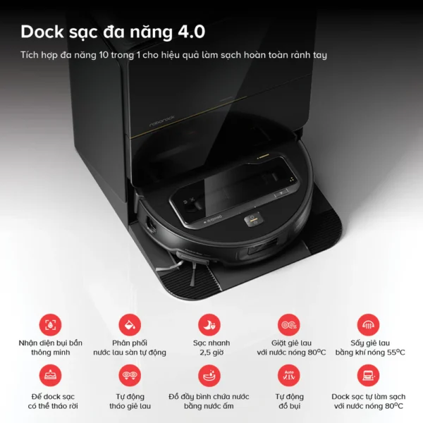 Robot hút bụi Roborock Saros Z70