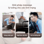 Gối Massage Breo Back Lite