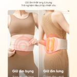 Đai Massage Chườm Nóng Bụng Và Thắt Lưng Breo Y2