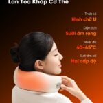 Gối Massage Cổ Breo C1 – Rung Xoa Làm Nóng Thư Giãn Cổ – Nhỏ Gọn Tiện Lợi