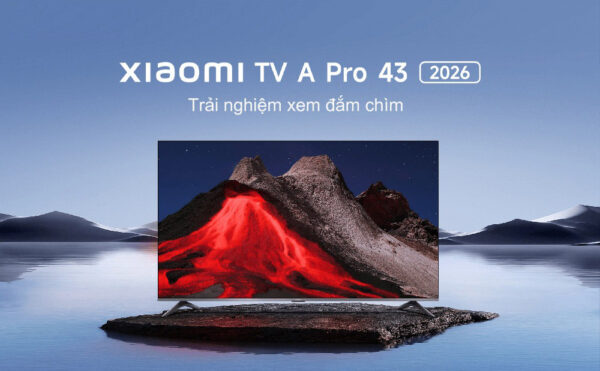 Google Tivi Xiaomi A Pro 43 inch 4K QLED L43MB-APSEA 2026 – Bản Quốc Tế