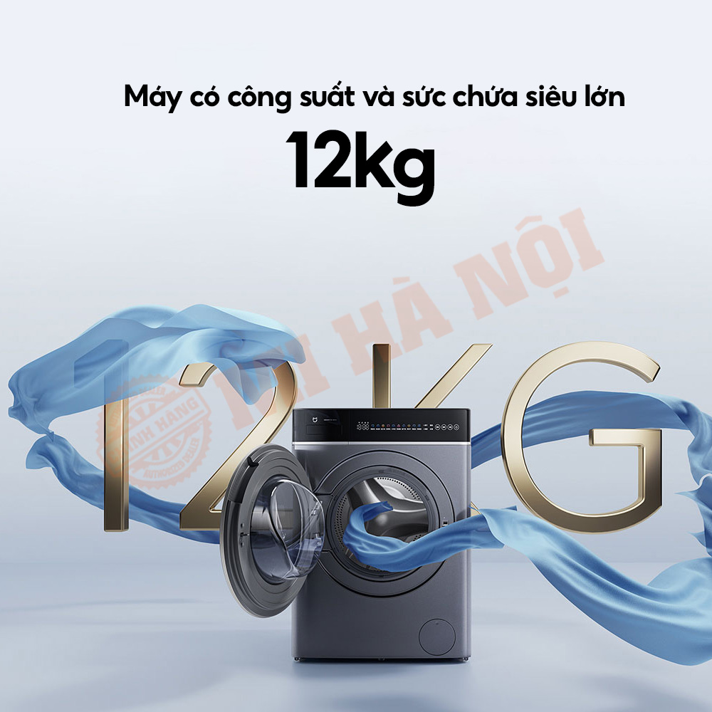 Sức chứa lớn lên tới 12kg