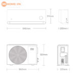 Điều hoà treo tường 2 chiều Xiaomi Inverter 12000BTU N1A1