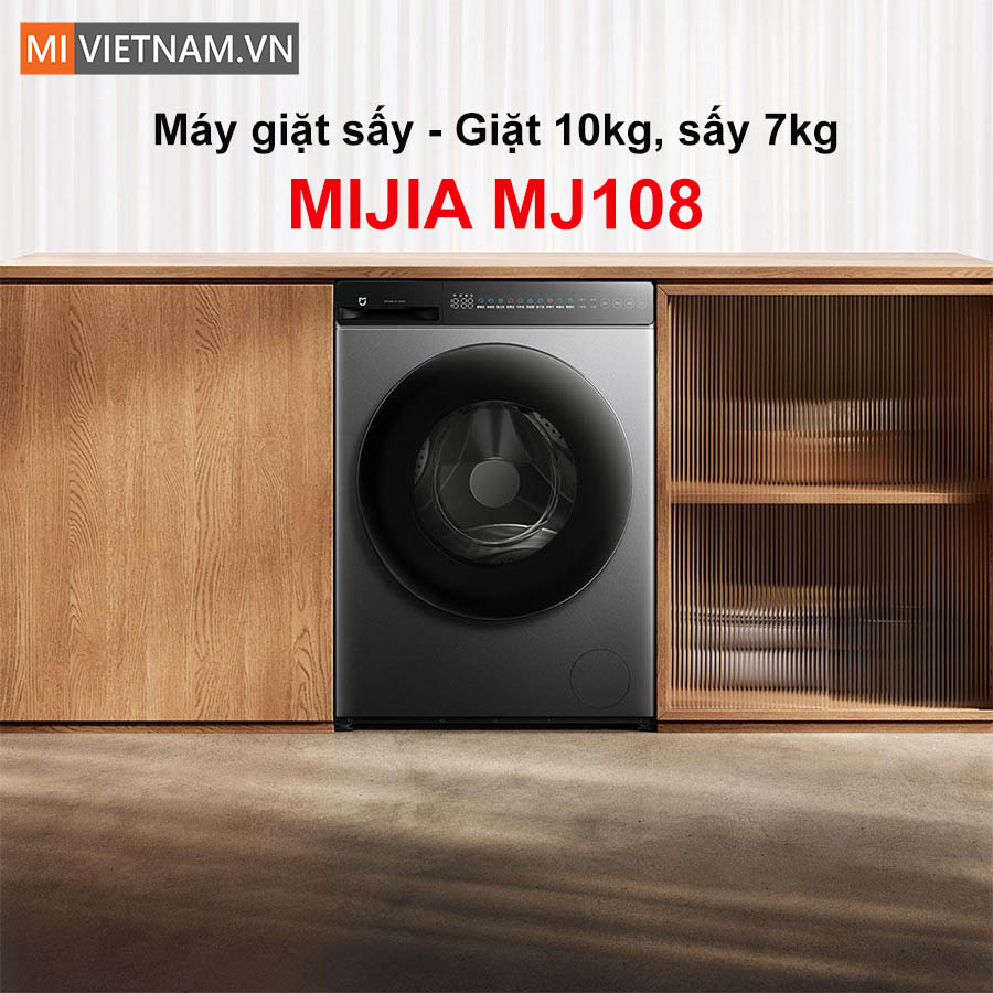 Máy giặt sấy Xiaomi Mijia MJ108 - Giặt 10kg sấy 7kg, Model 2025 2 Máy giặt sấy Xiaomi Mijia MJ108 - Giặt 10kg sấy 7kg, Model 2025
