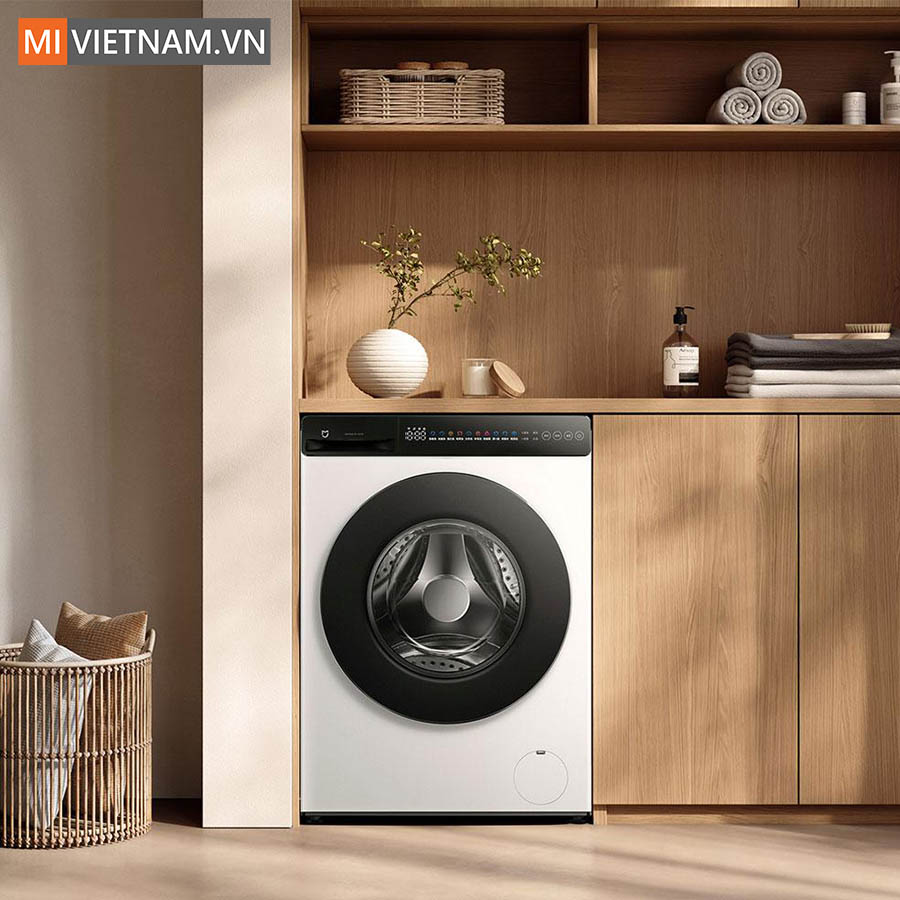 Máy giặt Xiaomi Mijia MJ106 - Giặt 10kg, 25 chế độ giặt 15 Thiết kế nhỏ gọn mang tính thẩm mỹ và tiện lợi