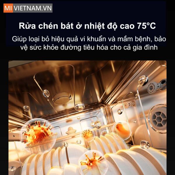Máy rửa bát, rửa chén Xiaomi 13 bộ Mijia S2 – Hàng chính hãng