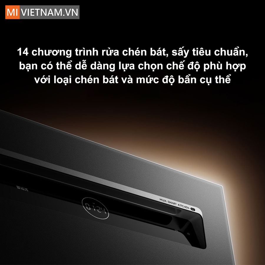 Máy rửa bát, rửa chén Xiaomi 13 bộ Mijia S2 - Hàng chính hãng 13 Đáp ứng mọi nhu cầu với 14 chế độ rửa linh hoạt