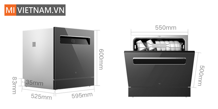 Máy rửa bát, rửa chén Xiaomi 13 bộ Mijia S2 - Hàng chính hãng 20 Máy rửa chén Xiaomi 13 bộ Mijia S2