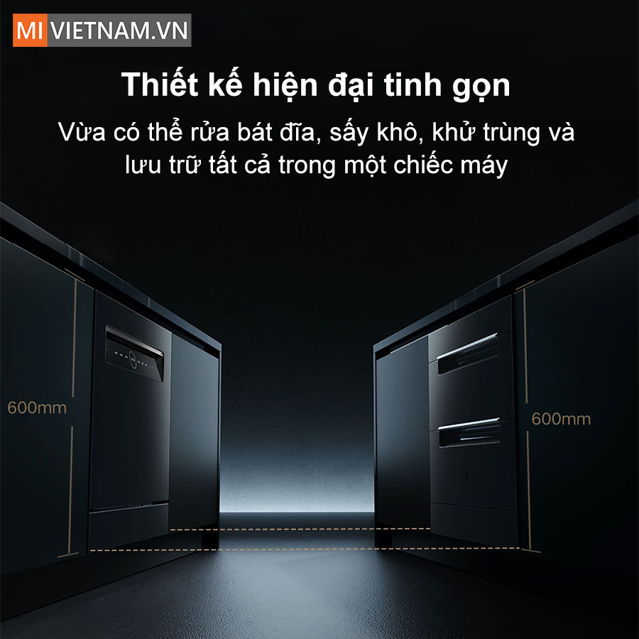 Máy rửa bát, rửa chén Xiaomi 12 bộ Mijia S1 - Hàng chính hãng 17 Máy rửa bát, rửa chén Xiaomi 12 bộ Mijia S1