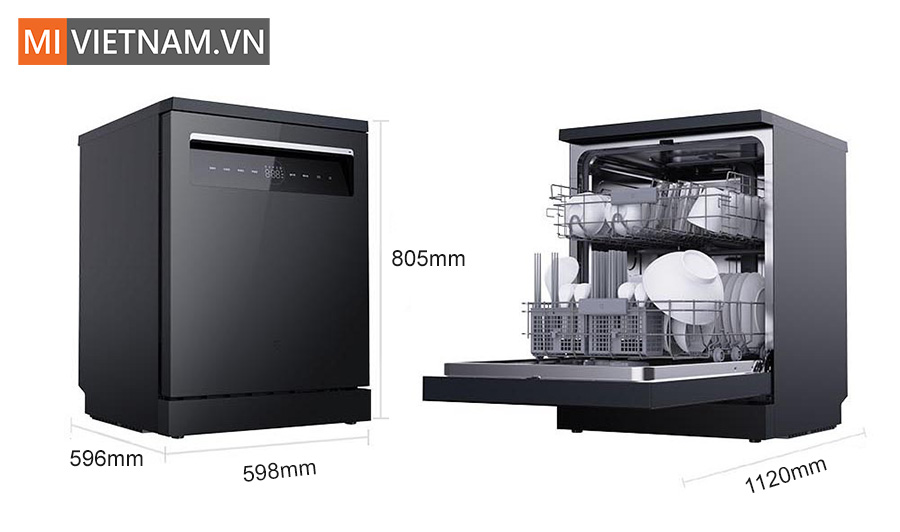 Máy rửa bát, rửa chén Xiaomi 16 bộ Mijia N1 - Hàng chính hãng 15 Máy rửa bát, rửa chén Xiaomi 16 bộ Mijia N1