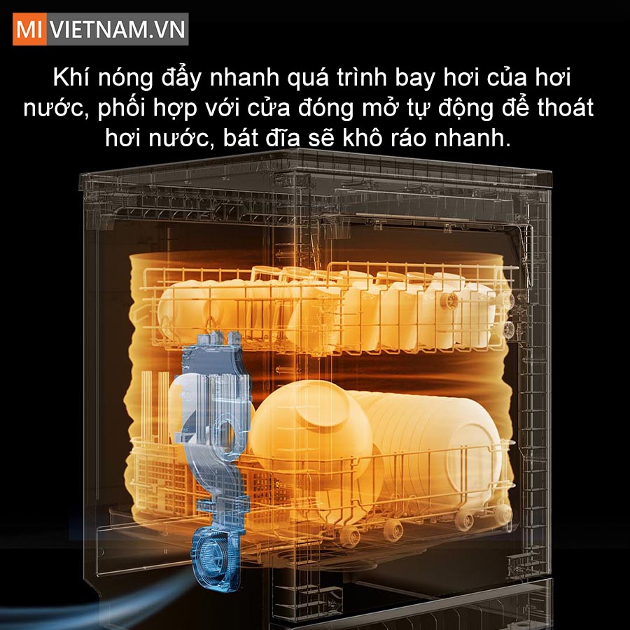 Máy rửa bát, rửa chén Xiaomi 16 bộ Mijia N1 - Hàng chính hãng 5 Máy rửa bát Xiaomi Mijia N1