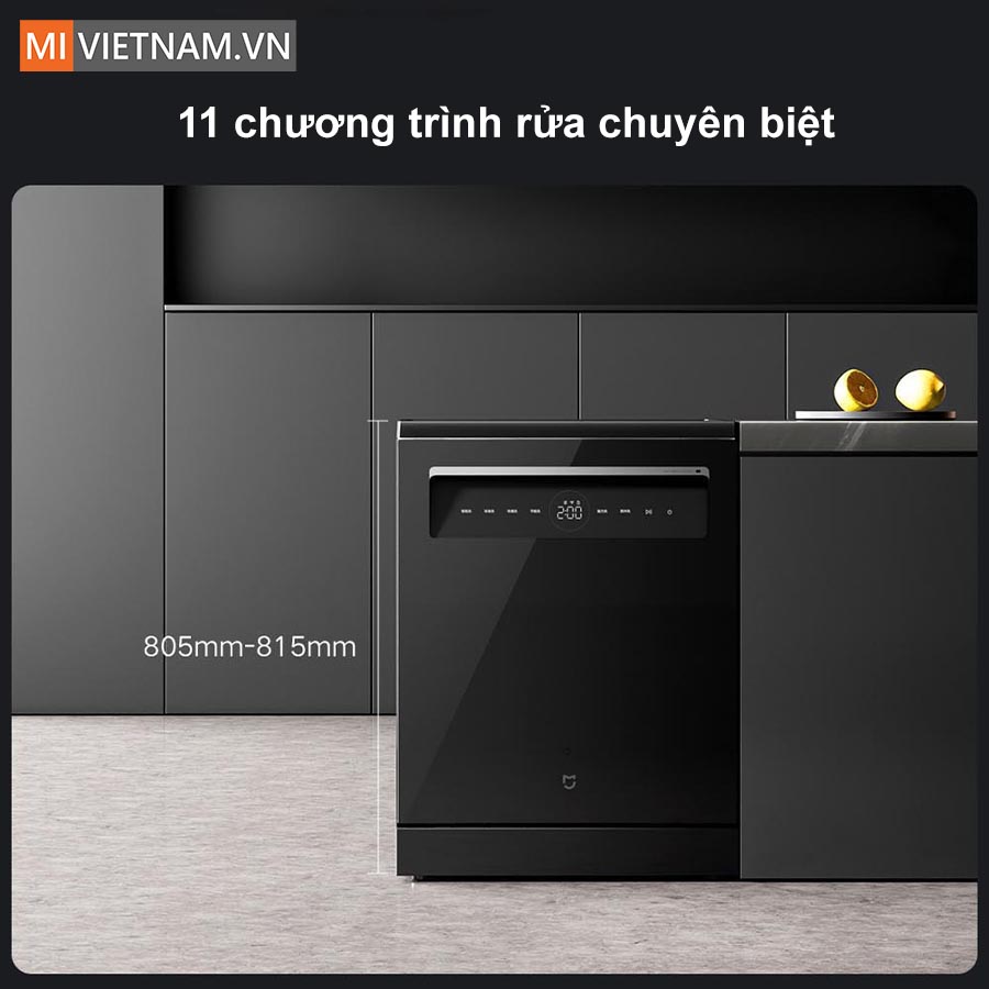 Máy rửa bát, rửa chén Xiaomi 16 bộ Mijia N1 - Hàng chính hãng 13 Máy rửa chén bát Xiaomi 16 bộ Mijia N1