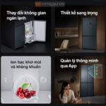 Tủ lạnh Xiaomi 4 cánh 606L