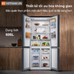 Tủ lạnh Xiaomi 4 cánh 606L