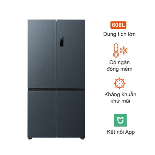 Tủ lạnh Xiaomi 4 cánh 606L