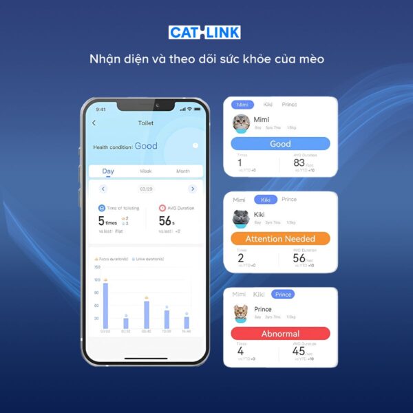 Máy vệ sinh cho mèo tự động CATLINK Pro X Luxury