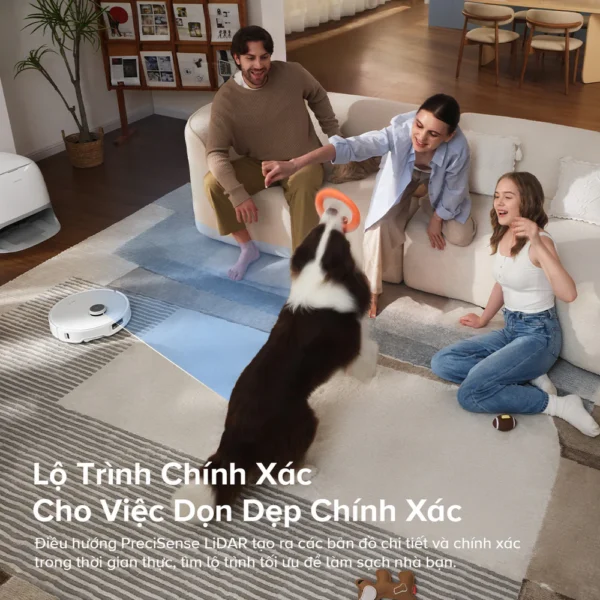 Robot hút bụi Roborock Qrevo CurV