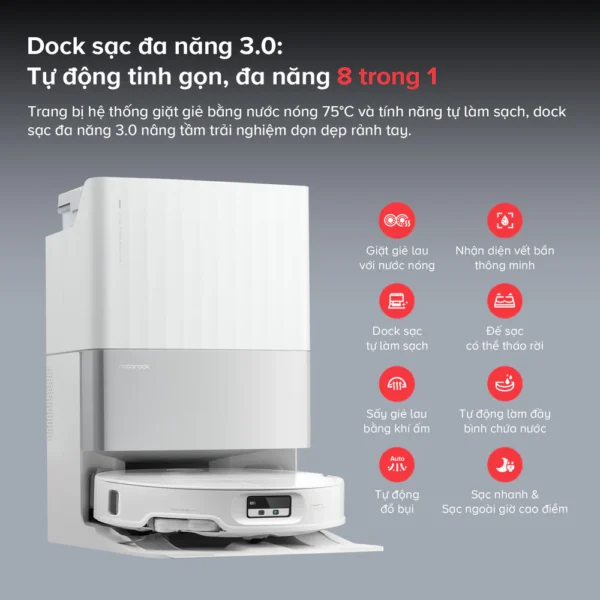 Robot hút bụi Roborock Q Revo Edge T