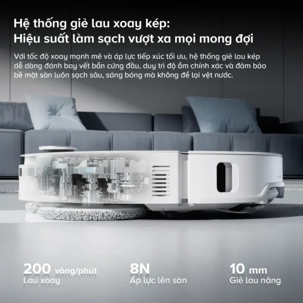 Robot hút bụi Roborock Q Revo Edge T