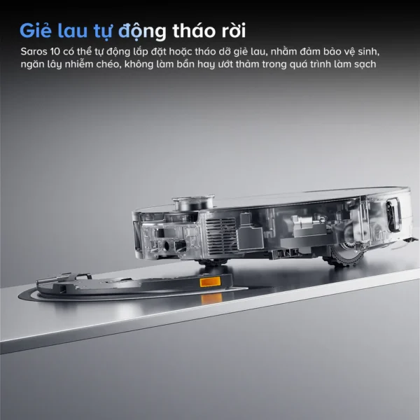 Robot hút bụi lau nhà Roborock Saros 10