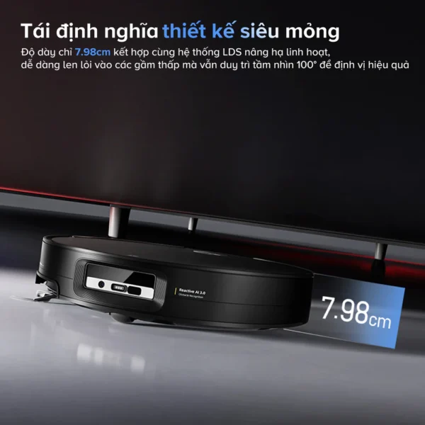 Robot hút bụi lau nhà Roborock Saros 10