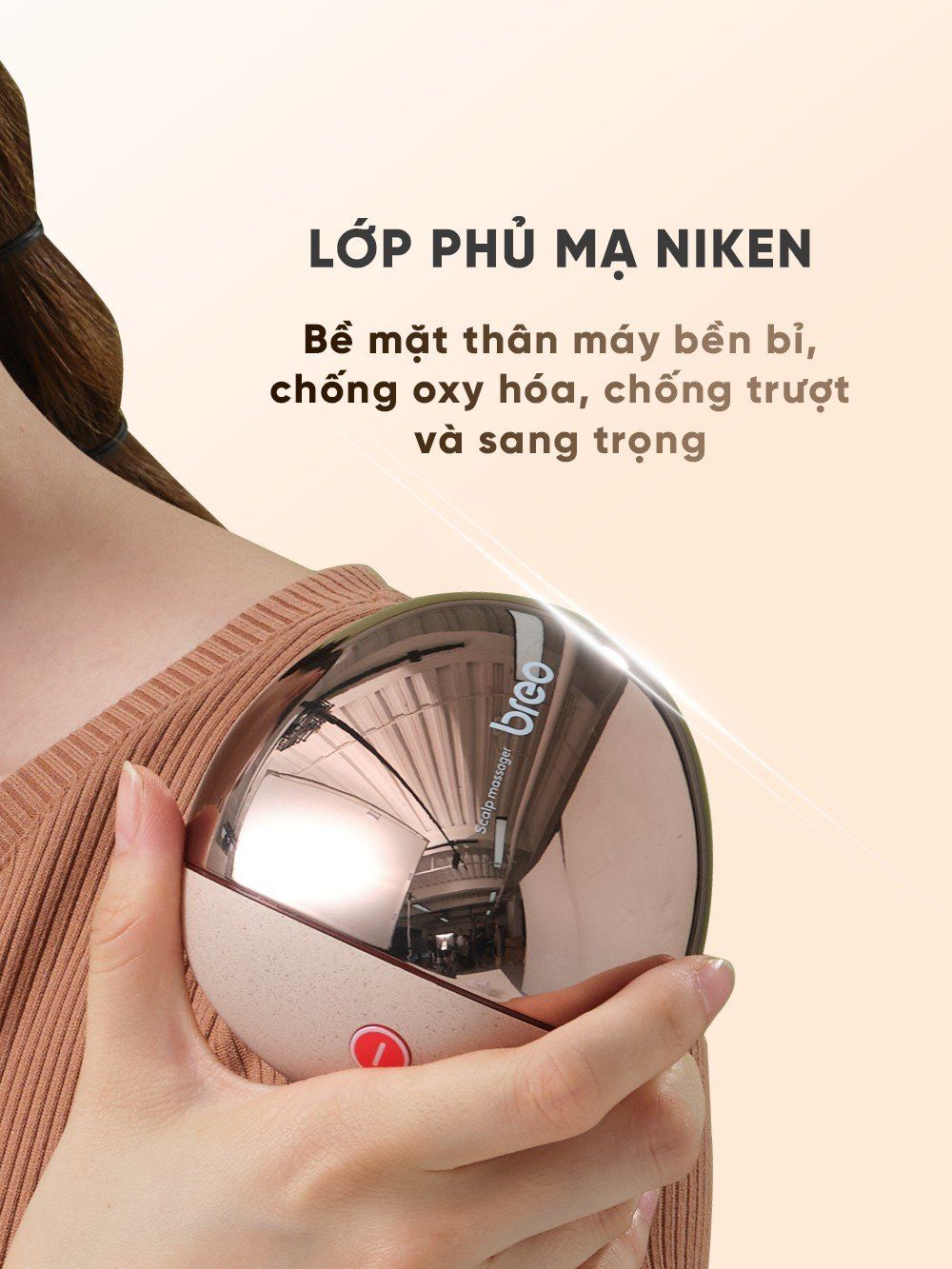  Máy Massage Đầu BREO SCALP MINI - Xoa Bóp Đa Điểm Kích Thích Mọc Tóc - Tăng Lưu Thông Máu 
