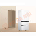 Tủ lạnh Xiaomi 4 cánh 508L Pro Kiểu Pháp